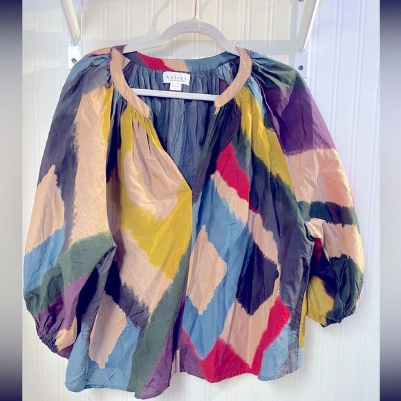 Velvet by Graham & Spencer Lizette Top in Chai Size L - Picture 2 of 11